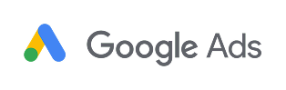 New Hampshire Google Ads logo with a multicolored "A" icon on the left and the words "Google Ads" in gray text on the right. Marketing Agency