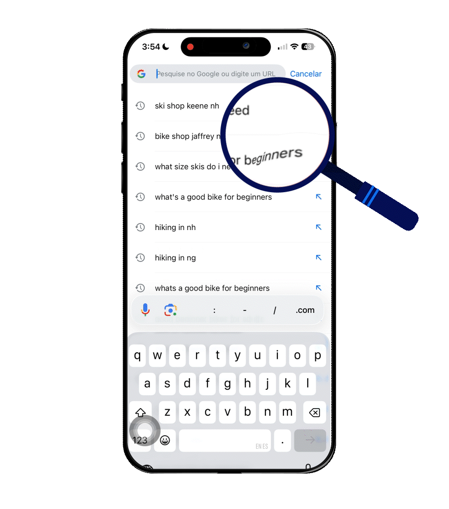 New Hampshire A hand holds a smartphone displaying a winter furnace upgrade ad. Surrounding icons include hearts, dollar signs, a megaphone, and a thumbs up. Marketing Agency